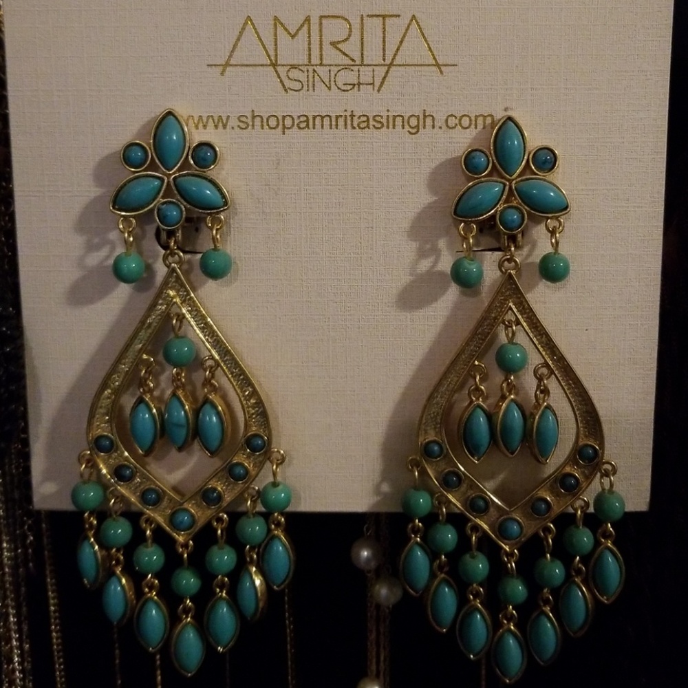 Amrita Singh Clip-On Statement Earrings